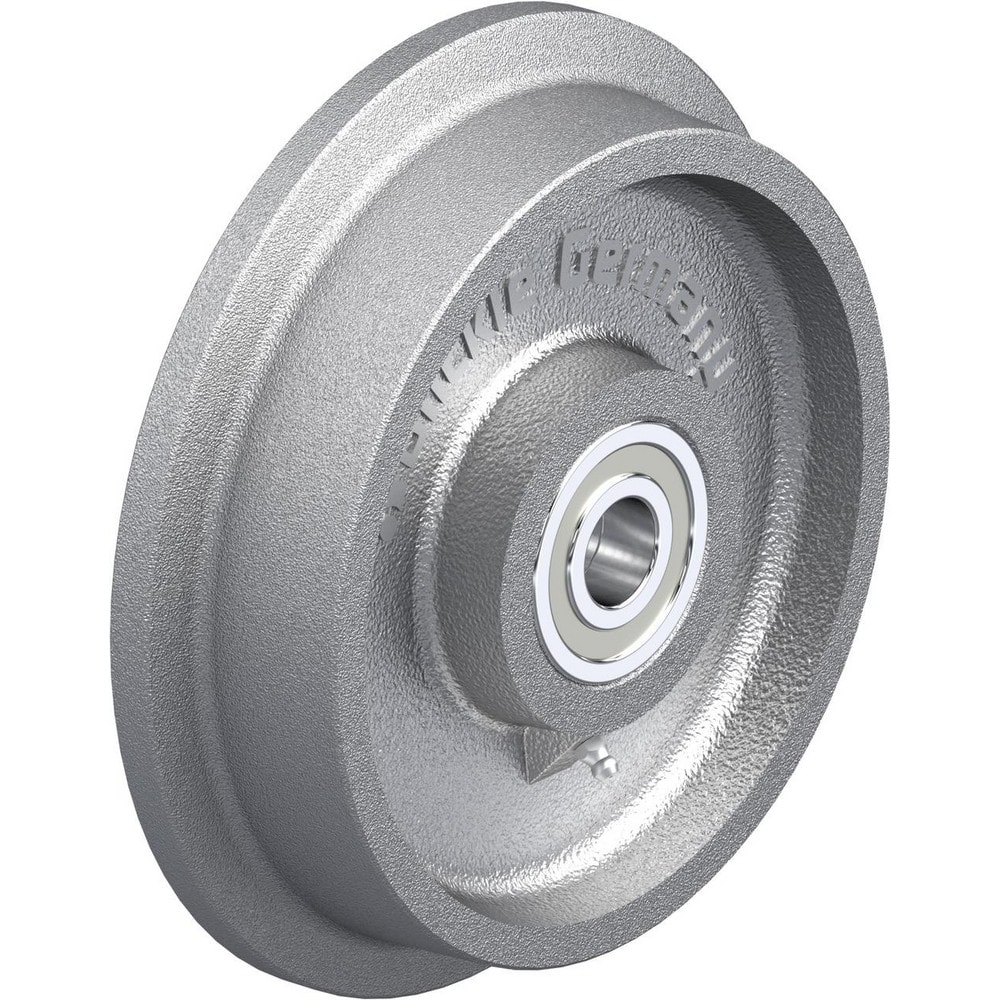 Caster Wheels, Wheel Type: Rigid, Swivel , Load Capacity: 3305 , Bearing Type: Ball , Wheel Core Material: Cast Iron , Wheel Material: Metal  MPN:008599