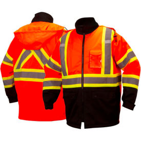 Pyramex® RCP32 Winter Jacket 4XL Hi-Vis Orange RCP3220X4