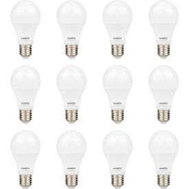 Sunlite® LED A19 Light Bulb E26 Base 6W 480 Lumens 3000K Warm White Pack of 12 40448-NS