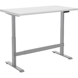 GoVets™ Electric Adjustable Height Workbench Laminate Safety Edge 48