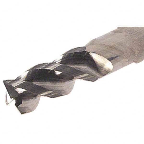 Corner Radius End Mill: 20 mm Dia, 30 mm LOC, 2 mm Radius, 3 Flutes, Solid Carbide MPN:5622831