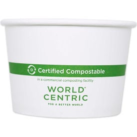 World Centric® Paper Bowls 8 oz 3.5