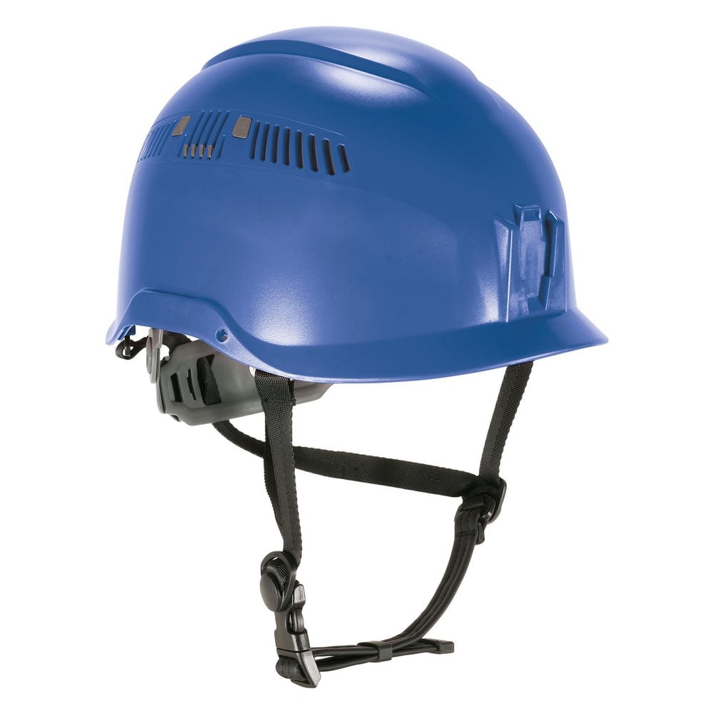 Hard Hats, Hard Hat Style: Vented , Color: Blue , Adjustment Type: Ratchet , Application: Construction, Impact-Resistant, Manufacturing MPN:60269