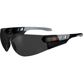 Ergodyne® Skullerz® SAGA-AFAS Frameless Safety Glasses Smoke Lens Matte Black Frame 59135