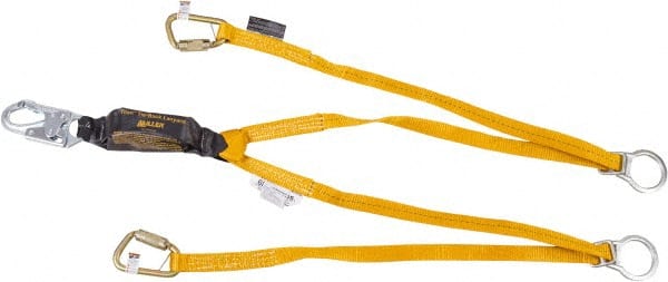 Shock Absorbing Lanyard: 310 Lb Capacity, 2 Legs MPN:T6121TB-Z7/6FTA