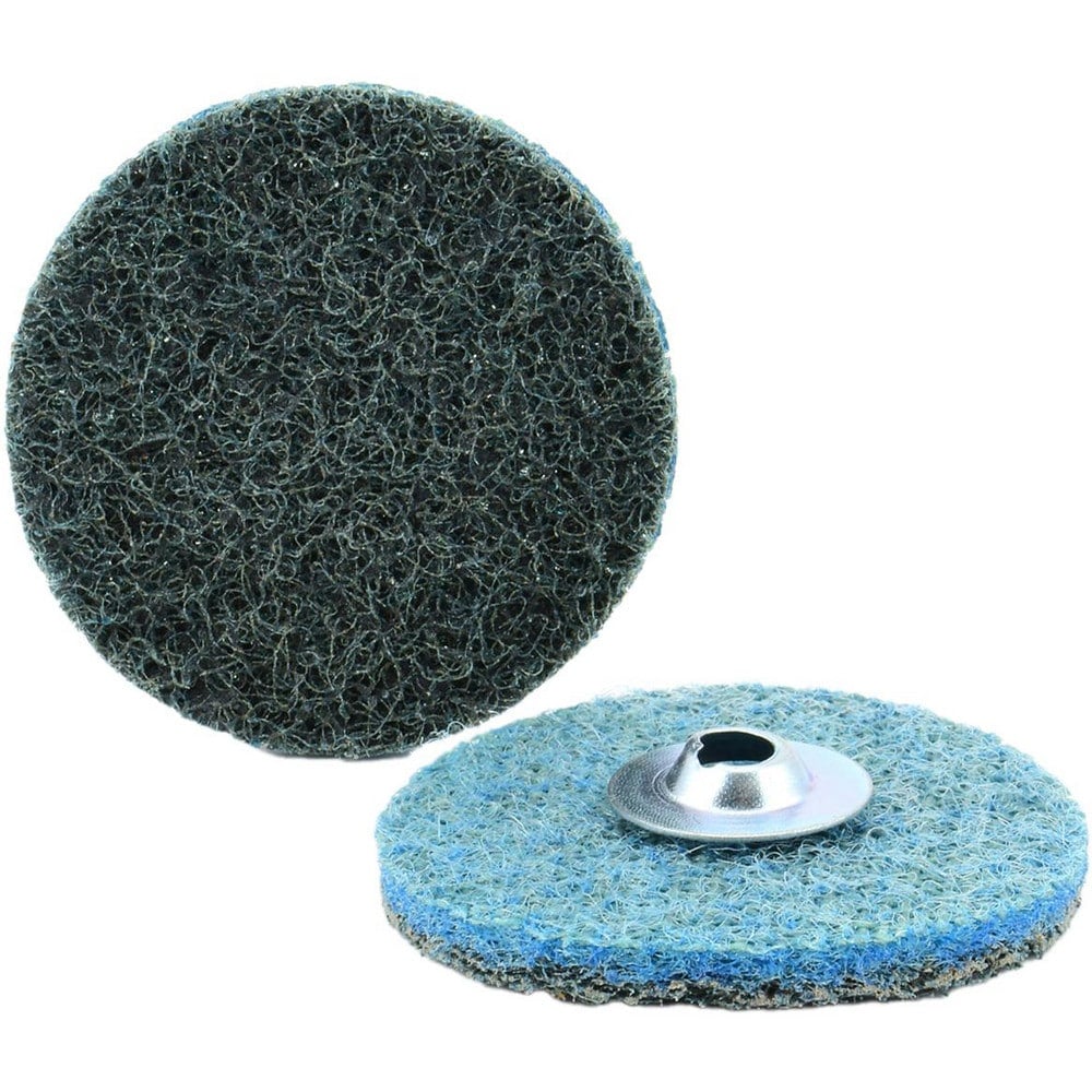 Quick Change Discs, Disc Diameter: 4-1/2 , Abrasive Type: Non-Woven , Abrasive Material: Aluminum Oxide , Grade: Very Fine  MPN:592453