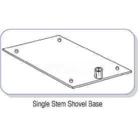 Single Stem Shovel Base Black SHB-006BK