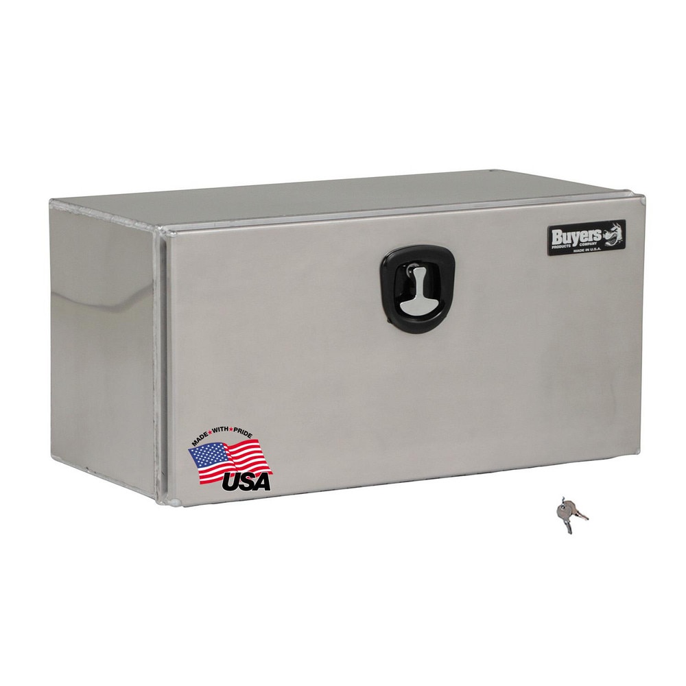 Truck Tool Storage Units, Type: Underbody Box , For Use With: Tool Storage , Storage Capacity (Cu. Ft.): 6.75 , Color: Silver , Material: Aluminum  MPN:1706405