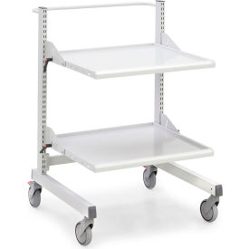 Treston High M30 Multi Trolley ESD w/ 2 Adj Shelves 31-1/8