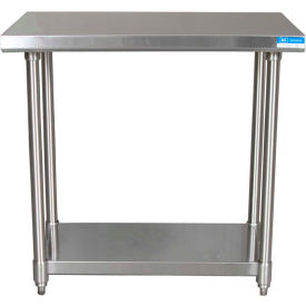 BK Resources 304 Stainless Steel Table 48 x 24