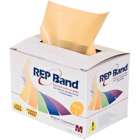 REP Band® Latex Free Exercise Band Peach 6 Yard Roll/Box 10-1074