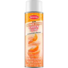 Sprayway® Orange Citrus Crazy Clean 20 oz. Aerosol Spray - SW985 SW985