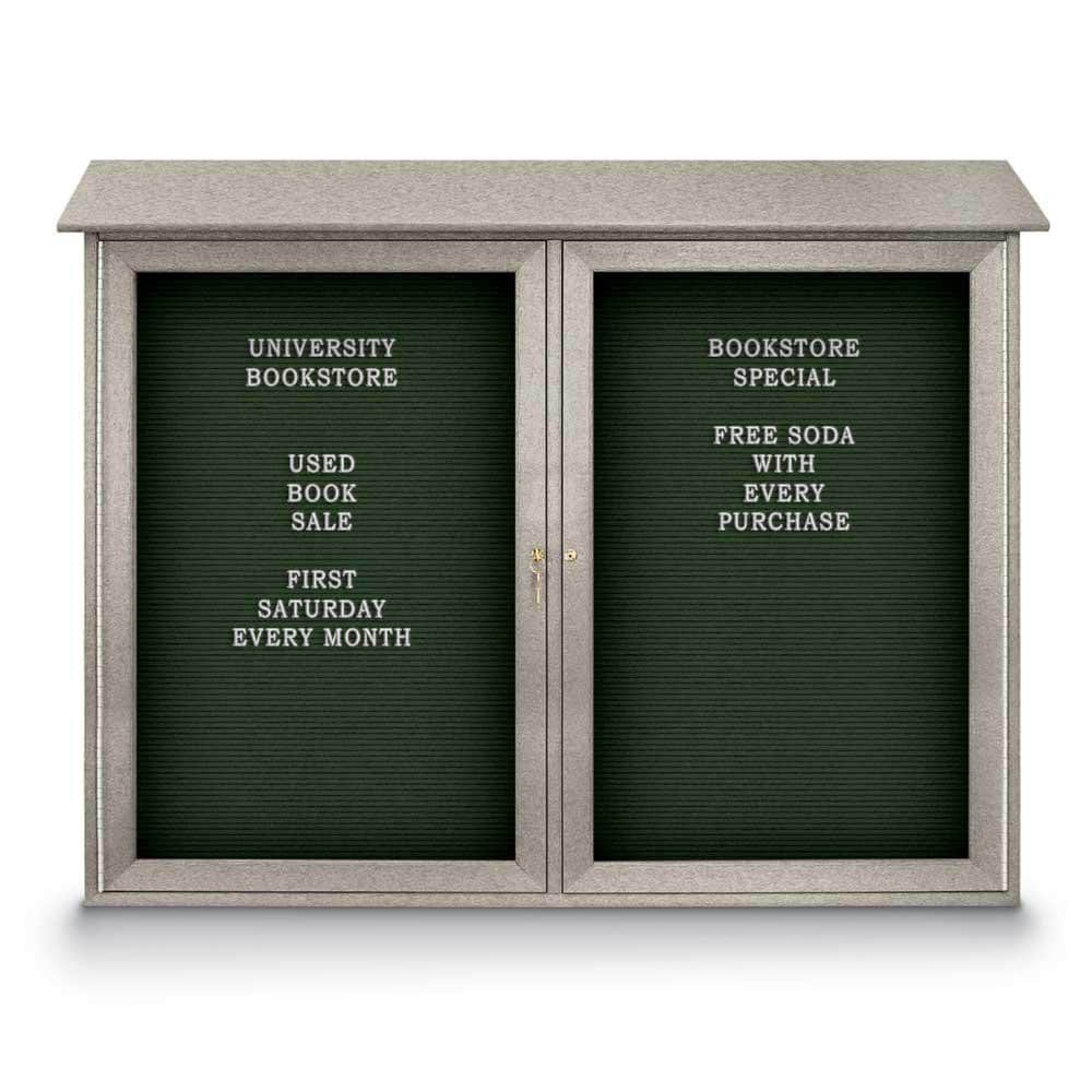 Enclosed Letter Board: 45