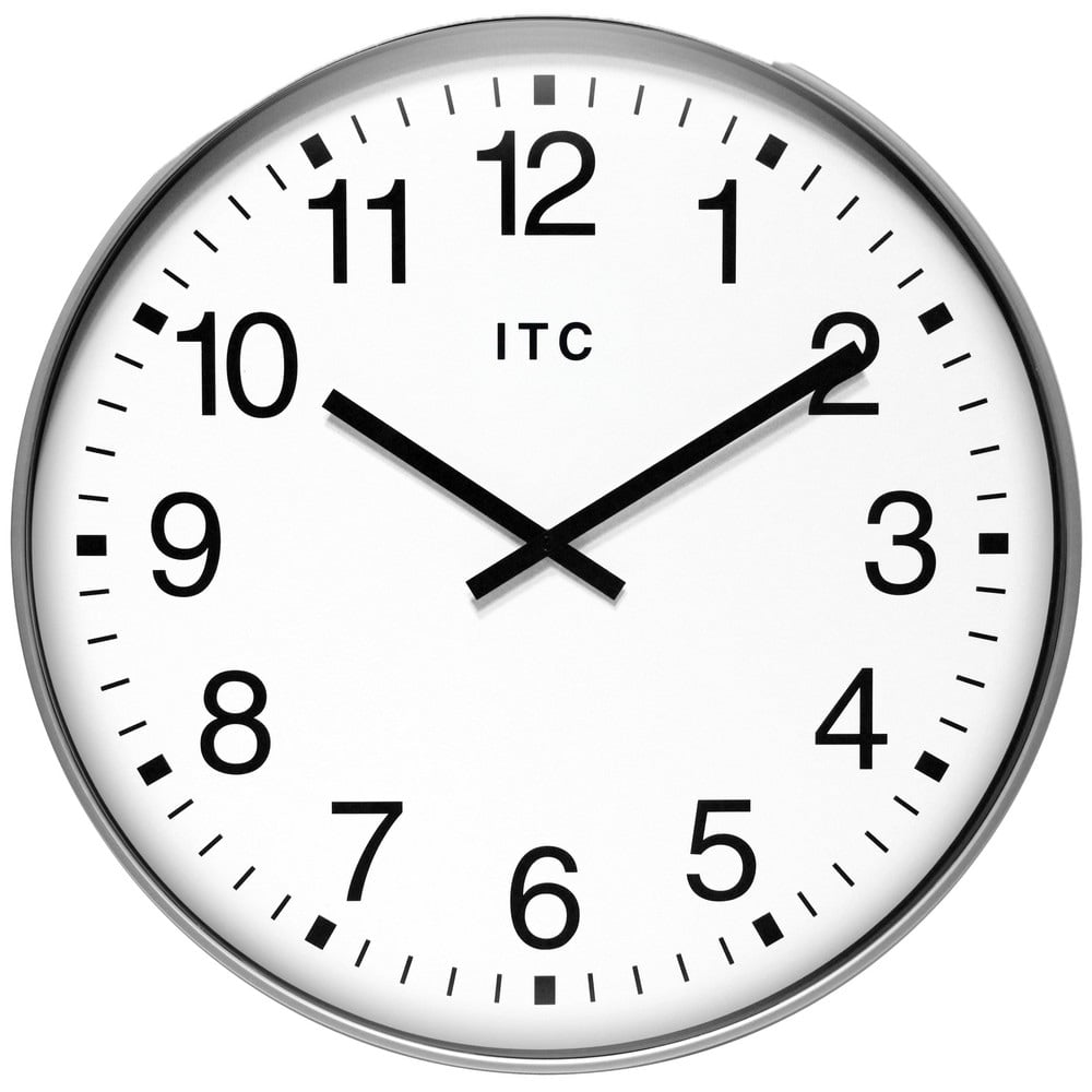 Office Wall Clocks, Clock Type: Dial , Display Type: Analog , Power Source: Battery , Clock Movement Control: Manual , Face Color: White  MPN:14246SV-830