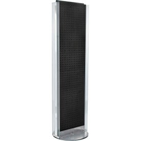 Approved 700256-BLK Pegboard Floor Stand W/5