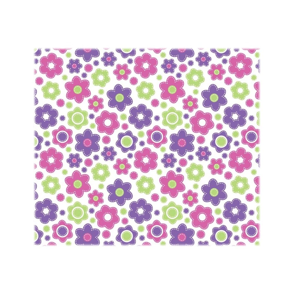 Deflecto FashionMat - Floor mat for classroom, home, home office - rectangular - 89 x 101.6 cm - lazy daisies MPN:CM3540LD