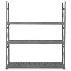 Equipto V-Grip 3 Level Bulk Storage Rack Steel Deck Starter 60