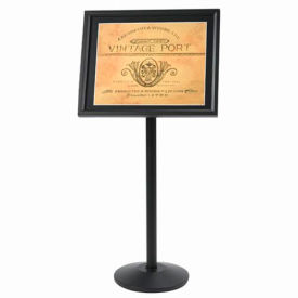 Aarco Small Menu And Poster Holder Black - 24