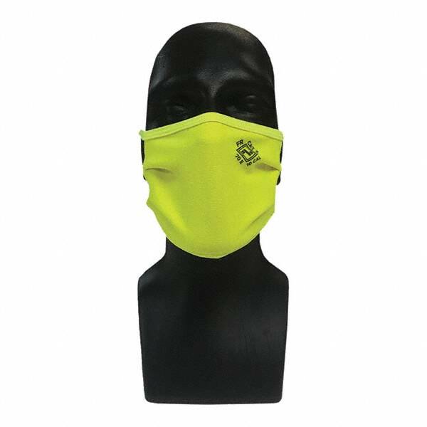 Cooling Bandana: Size Universal, Yellow, Breathable Fabric, Flame-Resistant, FR Protection & Lightweight MPN:MASK2-Y2