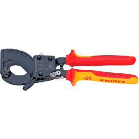 KNIPEX® 95 36 250 SBA Insulated Cable Cutters-Ratcheting Type- 1000V Comfort Grip 10