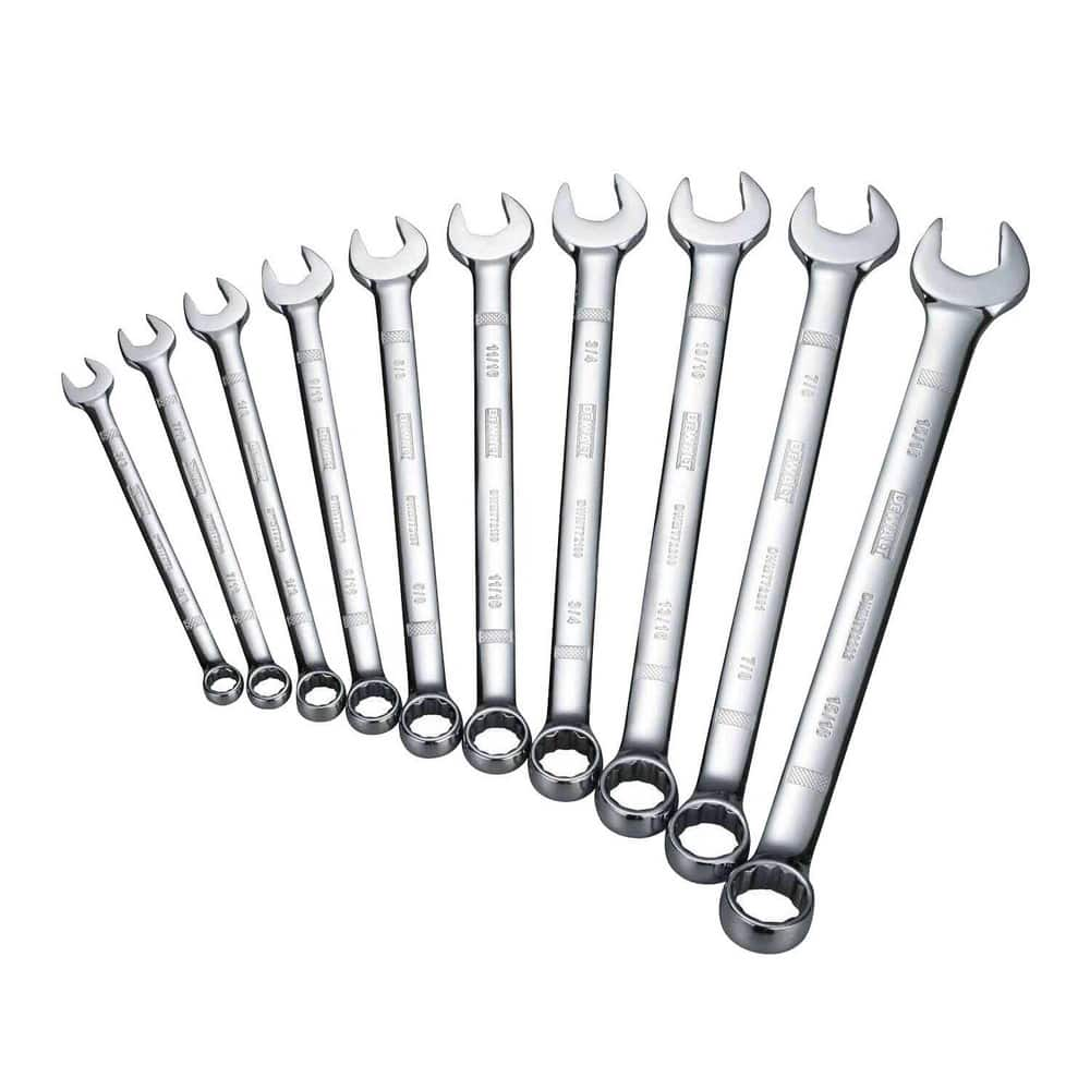 Wrench Sets, System Of Measurement: Inch , Container Type: Rack , Material: Steel , Finish Coating: Polished Chrome , Non-sparking: No  MPN:DWMT72167