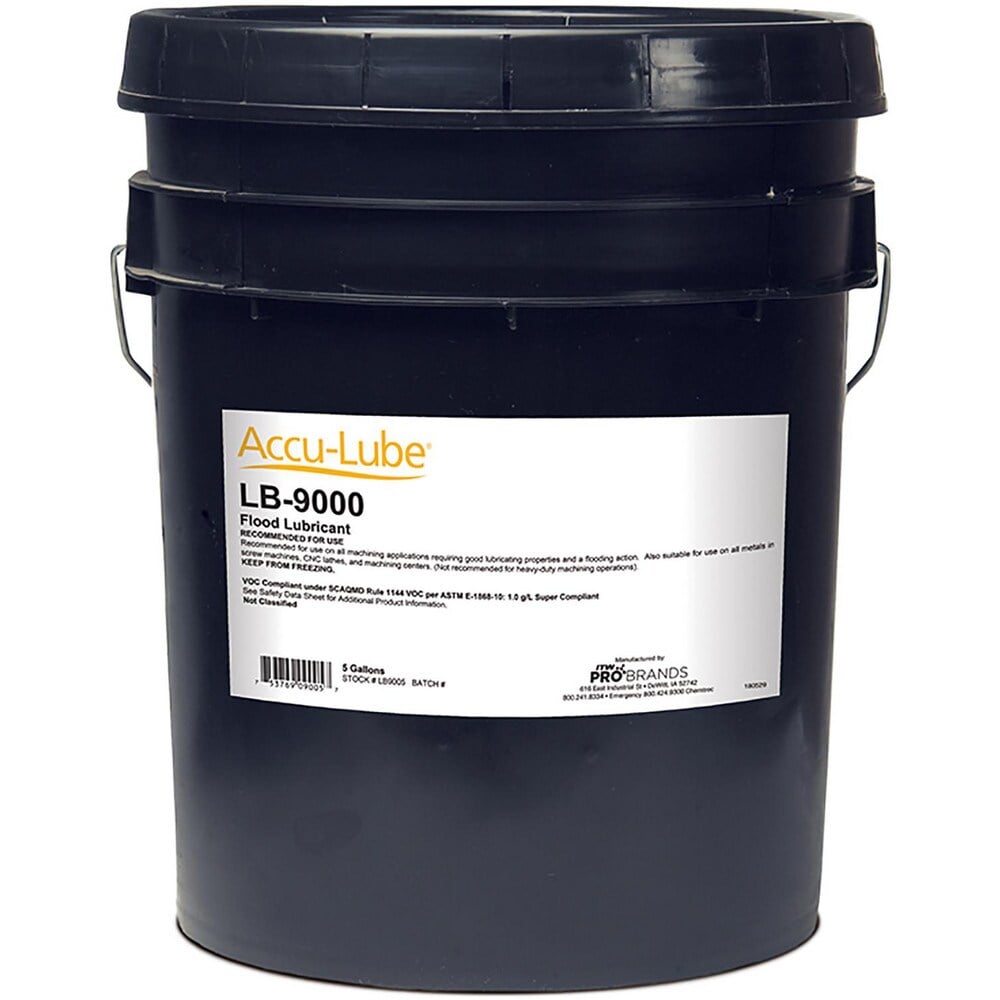 Metalworking Fluids & Coolants, Product Type: Lube, Lubricant, Machining, Machining Fluid , Container Type: Pail , Container Size: 5 gal , Net Fill: 18.93L  MPN:LB9005