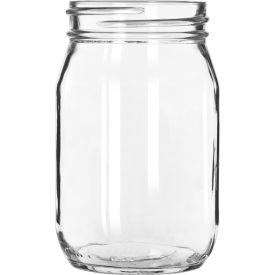 Libbey Glass 92103 - Drinking Jar 16 Oz. 12 Pack 92103