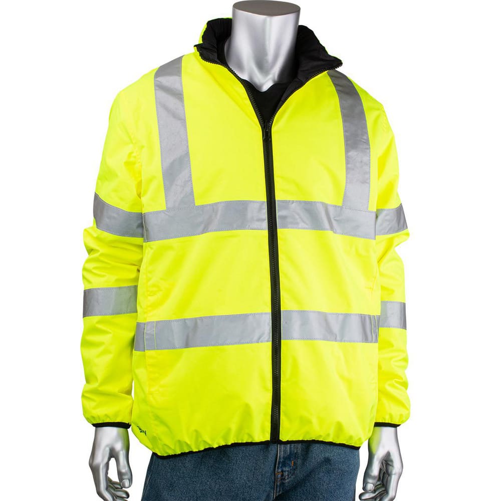 Jackets & Coats, Garment Style: Jacket , Size: 2X-Large , Garment Type: Waterproof , Gender: Men , Material: Polyester  MPN:333M6350H-YEL/2