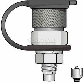 Female Quick Disconnect Base Mount w/ Hot Plug & Debris Cap FSQD-B