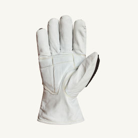 Superiorglove Endura Goatskin Leather Gloves Blended Kevlar Lining ANSI A6 2XL - Pkg Qty 12 378GKGVBEXX