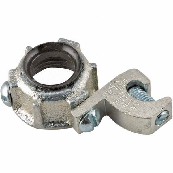 Conduit Bushing: For Rigid & Intermediate (IMC), Malleable Iron, 1-1/2