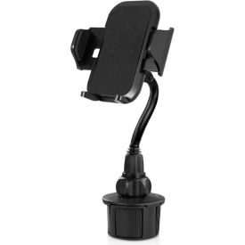 Macally Extra Long Adjustable Automobile Cup Holder Mount for Smartphones and GPS MCUPXL