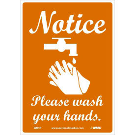 Notice Please Wash Your Hands Sticker 7