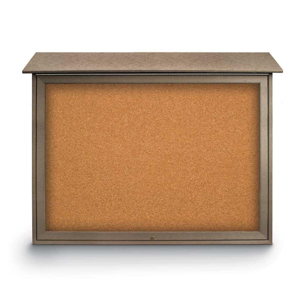 Enclosed Cork Bulletin Board: 45