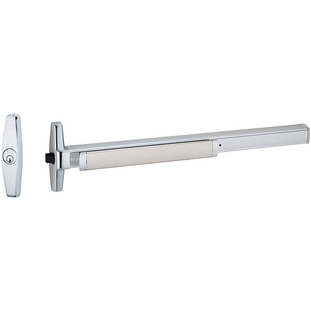 Push Bars, Material: Metal , Locking Type: Exit Device Only , Finish/Coating: Satin Chrome , Maximum Door Width: 3ft  MPN:35ANL-OP 3 26D