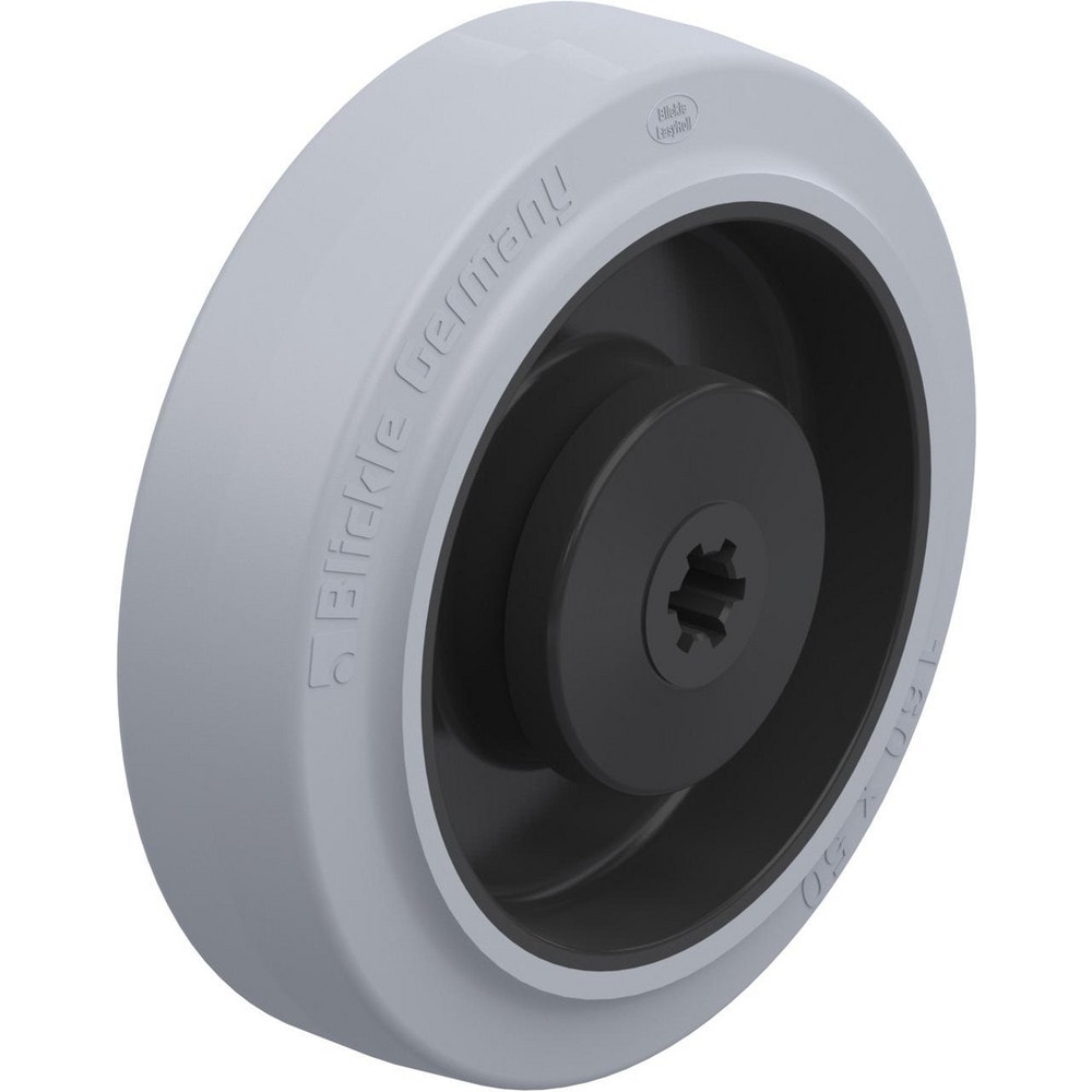 Caster Wheels, Wheel Type: Rigid, Swivel , Load Capacity: 880 , Bearing Type: Ball , Wheel Core Material: Nylon , Wheel Material: Rubber  MPN:758451