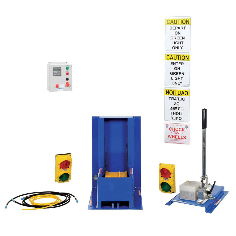 Dock Leveler Accessories, Type: Trailer Lock System , For Use With: Loading Dock Equipment , Control Type: Hydraulic Hand Pump  MPN:TL-200-HP-F-S