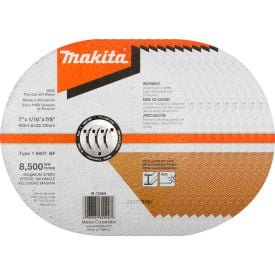 Makita® INOX Thin Cut-Off Wheel 60 Grit Type 1 7