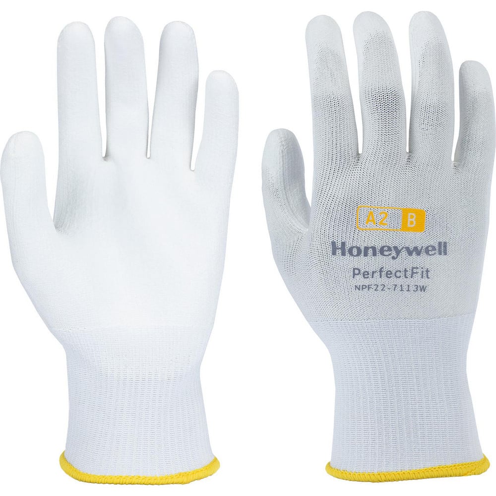 Cut & Puncture Resistant Gloves, Coating Material: Polyurethane , Coating Coverage: Palm & Fingertips , Glove Type: Cut-Resistant  MPN:NPF22-7113W-10/