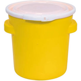 Eagle® Lab Pack Open Head Poly Drum Plastic Lever Lock 20 Gallon Cap. 20-7/8