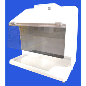 HEMCO® Clear Hinged Safety Shield Fits HEMCO Vented Table Top Hood Workstation 24121