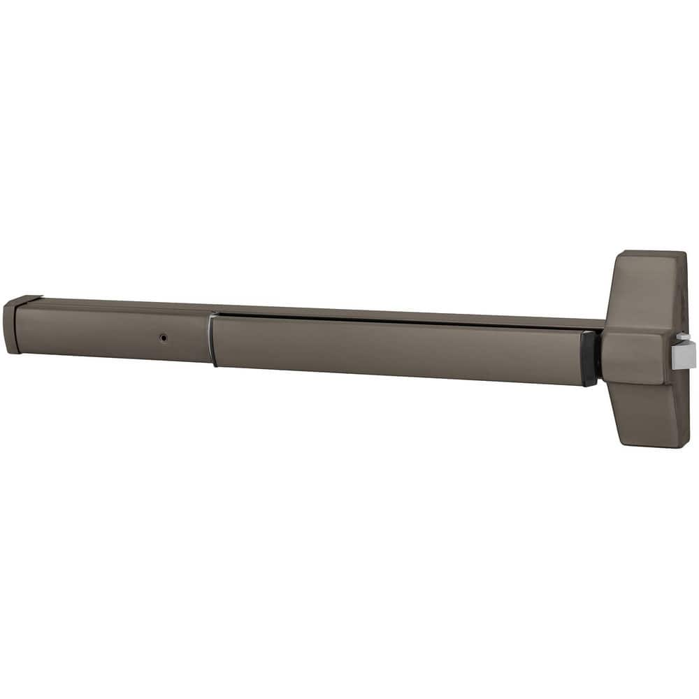 Push Bars, Material: Metal , Locking Type: Exit Device Only , Finish/Coating: Dark Oxidized Satin Bronze Oil Rubbed , Maximum Door Width: 3ft  MPN:ED5200 613