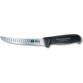 Victorinox 6 Boning Knife Wide Stiff Curved Blade Granton Edge Fibrox Handle 42610 - Pkg Qty 10 5.6523.15