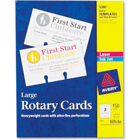 Avery® Large Rotary Cards 5386 3