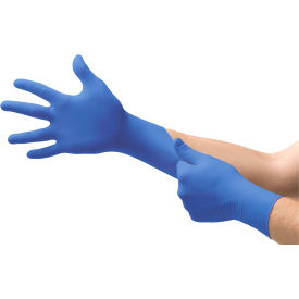 Ansell MICROFLEX® Cobalt® N19 Nitrile Gloves Powder-Free Beaded Size XL 100/Pack N194