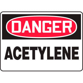 Accuform MCHL174VA Danger Sign Acetylene 14