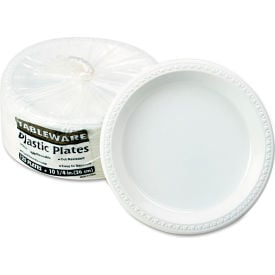 Tablemate® Plastic Dinnerware Plates 10-1/4