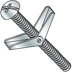 3/8X6  Combination Round Head Toggle Bolt Zinc Pkg of 25 3796TBCR