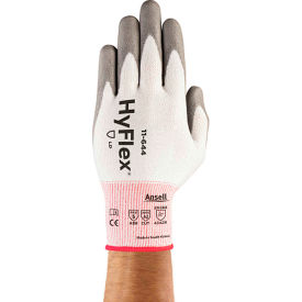 HyFlex® Cut Protection Gloves Ansell 11-644 Gray PU Palm Coat Size 7 - Pkg Qty 12 288184