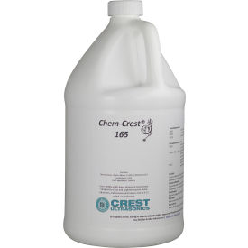 Chem Crest 165 Citric Acid Wash Solution - 4 x 1 Gallon Bottle - Crest Ultrasonic 700165C 700165C